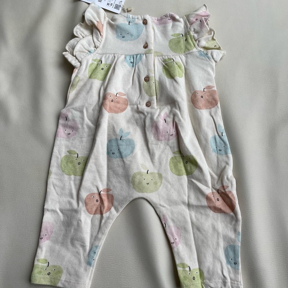 Zara baby ruffle trim jumpsuit 3-6 month - Picture 7 of 12